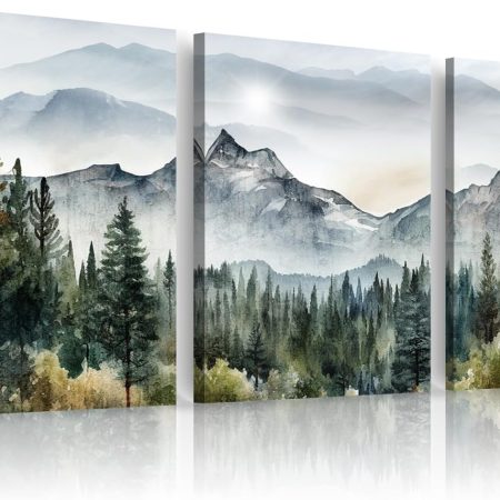 Modern Landscape Canvas Wall Art for Living Room Decor